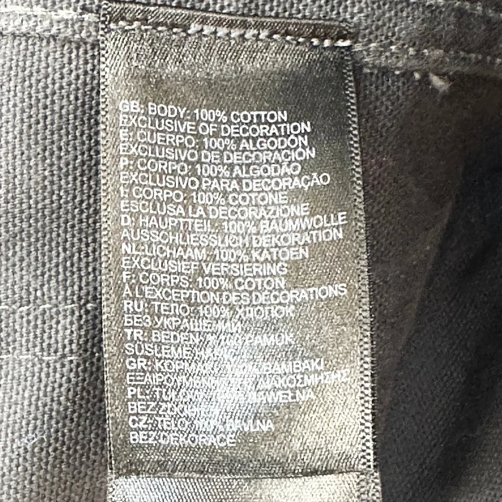 THE NORTH FACE Men's Waxed Canvas Chore Coat •‎ Medium • gray • workwear utility